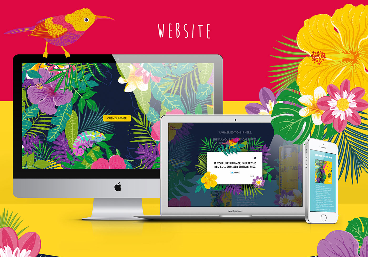 Red Bull Summer – Website